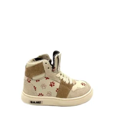 Bam Kinder Veterschoenen B1664 Beige