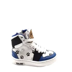 Bam Kinder Veterschoenen B1664 Blauw