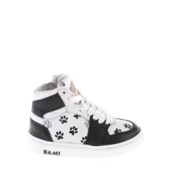 Bam Kinder Veterschoenen B1664 Zwart