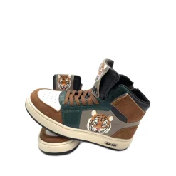 Bam Kinder Veterschoenen B1657 Bruin