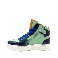 Bam Kinder Veterschoenen B1665 Blauw