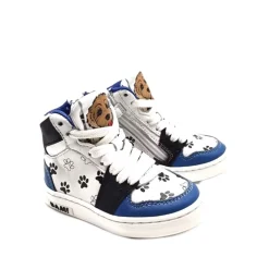 Bam Kinder Veterschoenen B1664 Blauw