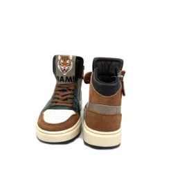 Bam Kinder Veterschoenen B1657 Bruin