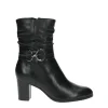 Caprice Enkellaarsjes 9-25328-41-040 Zwart