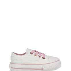 chika10 kinder Veterschoenen Wit
