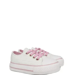 chika10 kinder Veterschoenen Wit