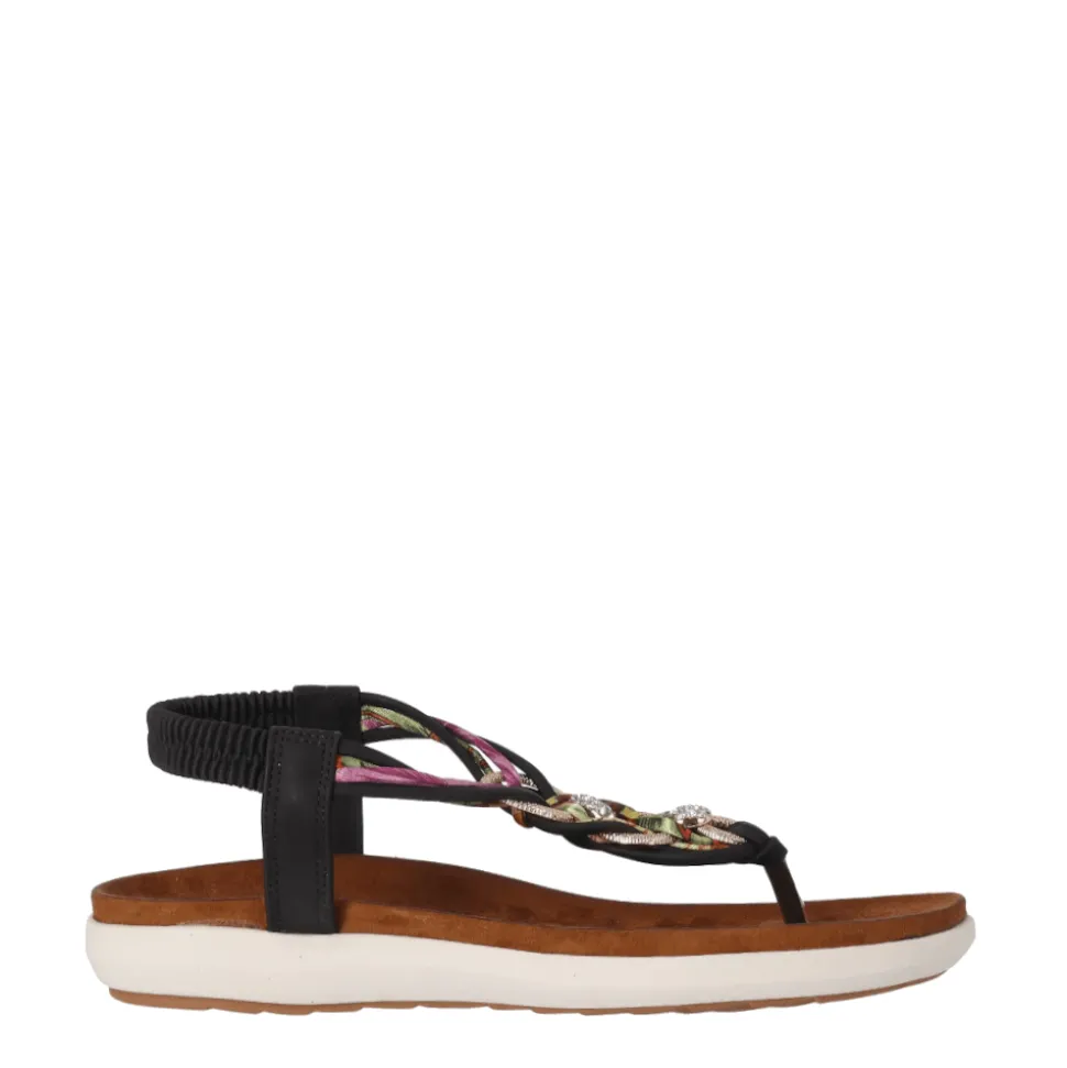 Chika10 Sandalen Canelita 03 Zwart