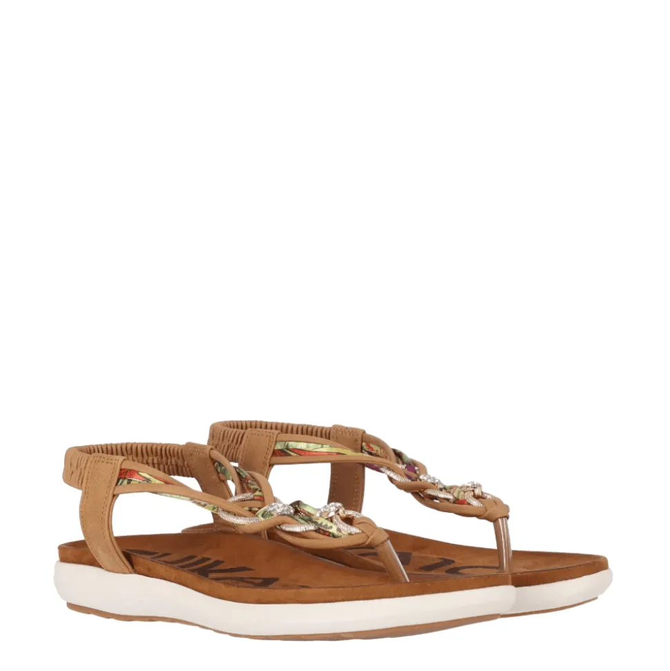 Chika10 Sandalen Canelita 03 Cognac
