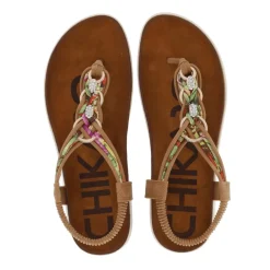 Chika10 Sandalen Canelita 03 Cognac