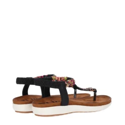 Chika10 Sandalen Canelita 02 zwart