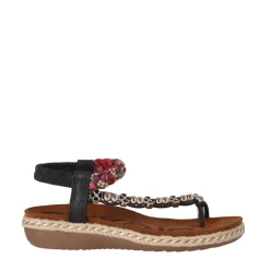 Chika10 Sandalen New Canela 02 Zwart