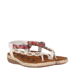 Chika10 Sandalen New Canela 02 Wit