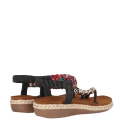 Chika10 Sandalen New Canela 02 Zwart