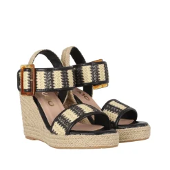Chika10 Sandalen Violeta 15 Zwart