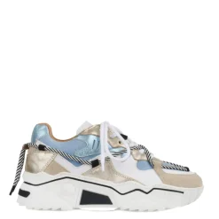 Dwars veterschoenen Jupiter J5554c-43 Licht Blauw