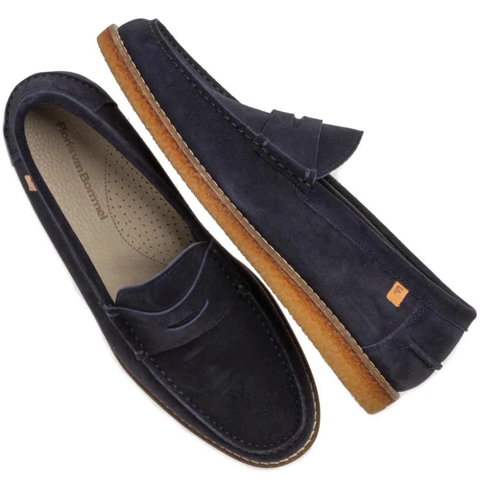 Floris van Bommel Instappers SFM-40034-41-01 Blauw