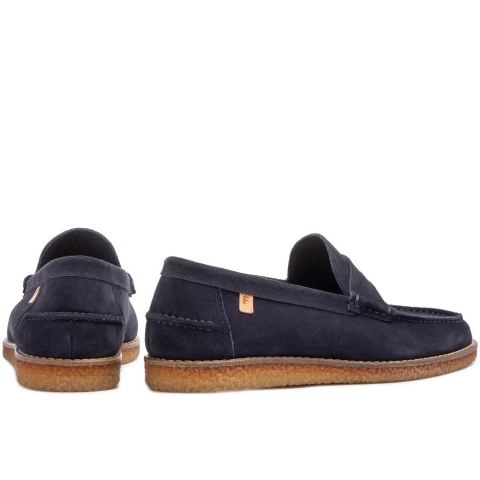 Floris van Bommel Instappers SFM-40034-41-01 Blauw