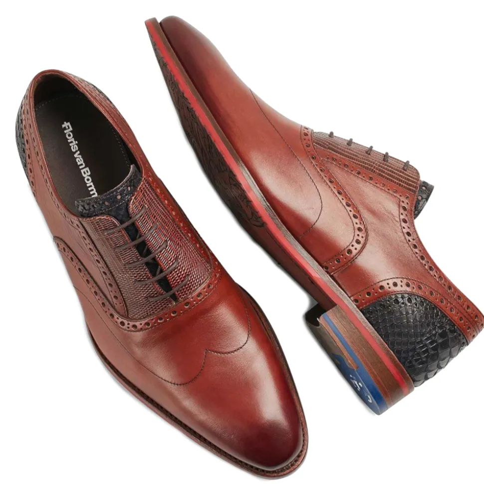 Floris van Bommel Nette Schoenen SFM-30229-24-01 Cognac