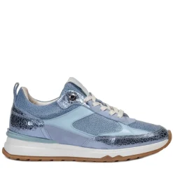Floris van Bommel Veterschoenen SFW-10102-40-01 Licht Blauw