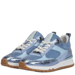 Floris van Bommel Veterschoenen SFW-10102-40-01 Licht Blauw