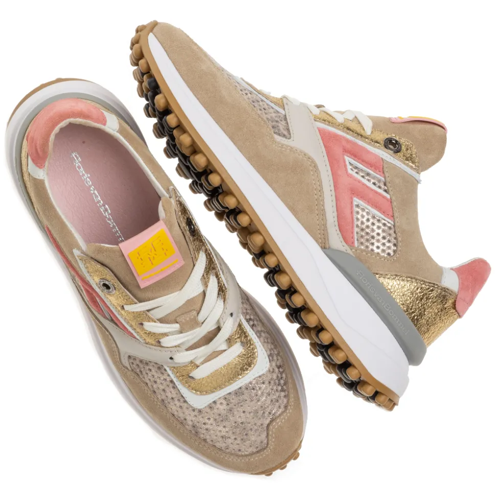 Floris van Bommel Veterschoenen SFW-10128-91-01 Goud