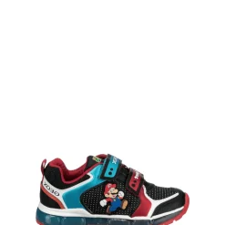 Geox Kinder Veterschoenen J1644A Zwart