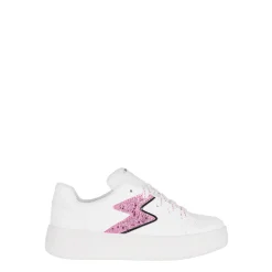 Geox Kinder Veterschoenen J45DVA Wit