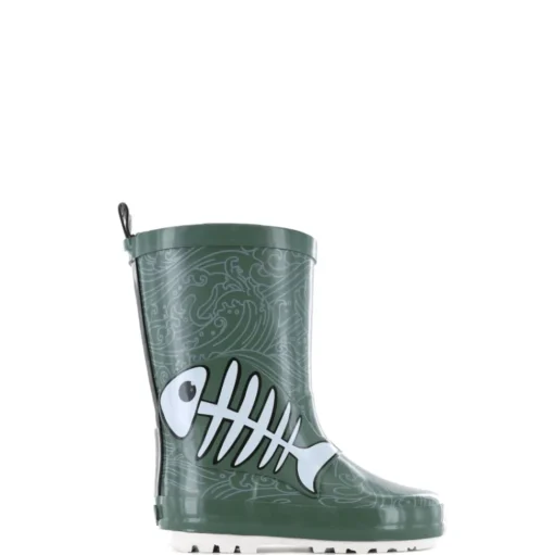 Go Banana's Laarzen GB22SFISHBONE-RB Groen