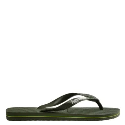 Havaianas Brasil logo Slippers Groen