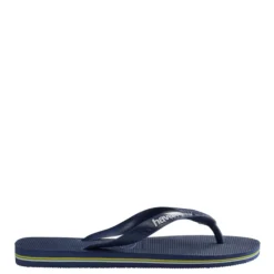 Havaianas Brasil logo Slippers Blauw