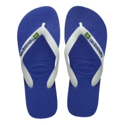Havaianas Brasil logo Slippers Kobalt