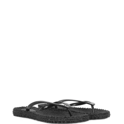 Ilse Jabobsen Slippers Cheerful01 Zwart