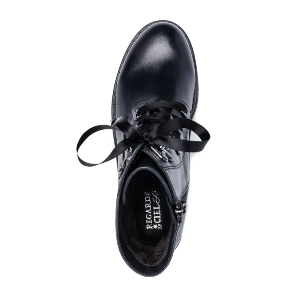 Regarde Le Ciel Boots Roxana-04 Zwart