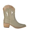 Shoecolate Enkellaarsjes 8.20.08.010.01 Groen