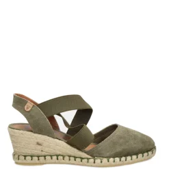 Verbenas Espadrilles Mila Groen