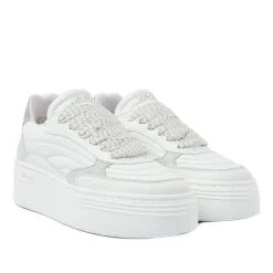 Via Vai Veterschoenen 62103-03-1218  Licht Grijs-Wit