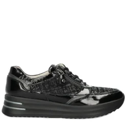Waldlaufer Veterschoenen 755004 314 564 H Zwart