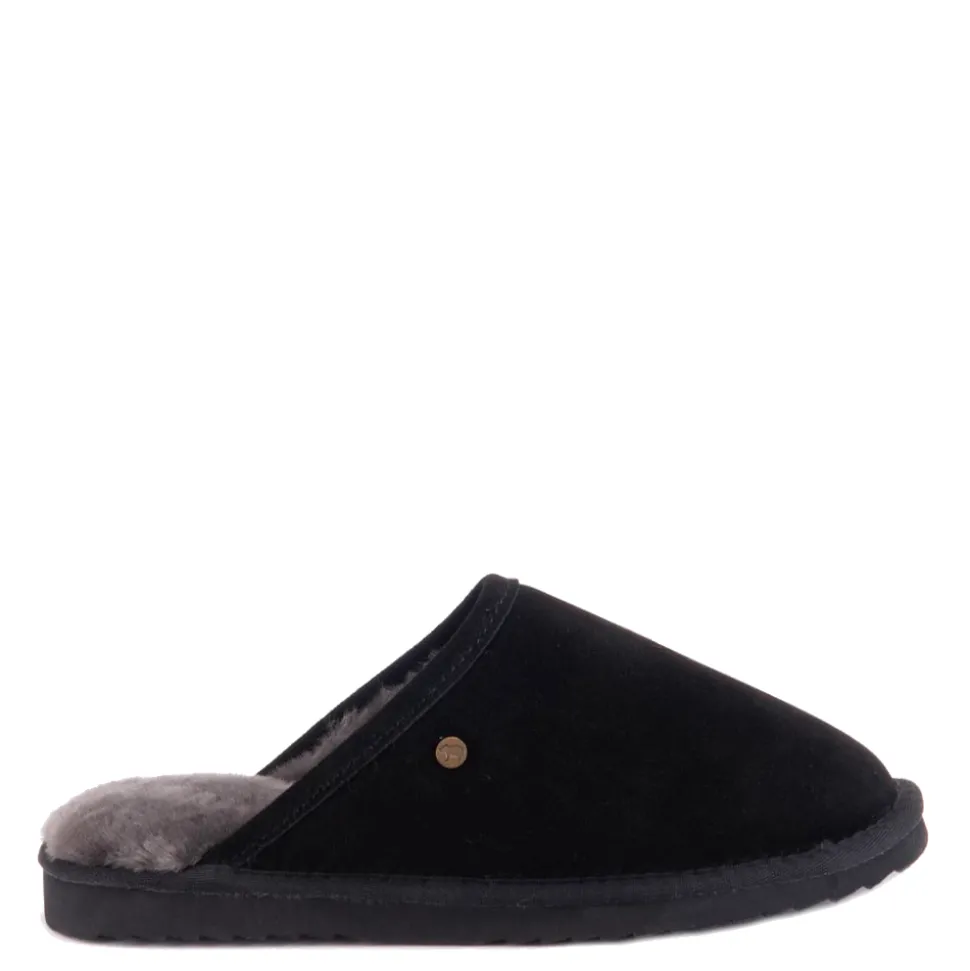 Warmbat Pantoffels CLC5210 Zwart