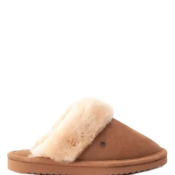 Warmbat pantoffels LSM3210 Cognac
