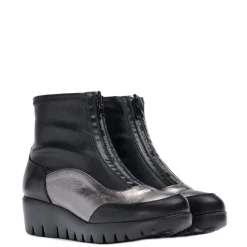 Wonders Enkellaarsjes C-33302 Zwart