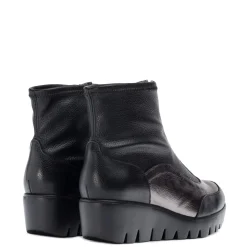 Wonders Enkellaarsjes C-33302 Zwart