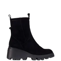 Wonders Enkellaarsjes G-7001 Zwart