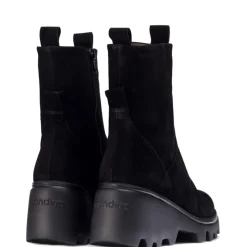 Wonders Enkellaarsjes G-7001 Zwart